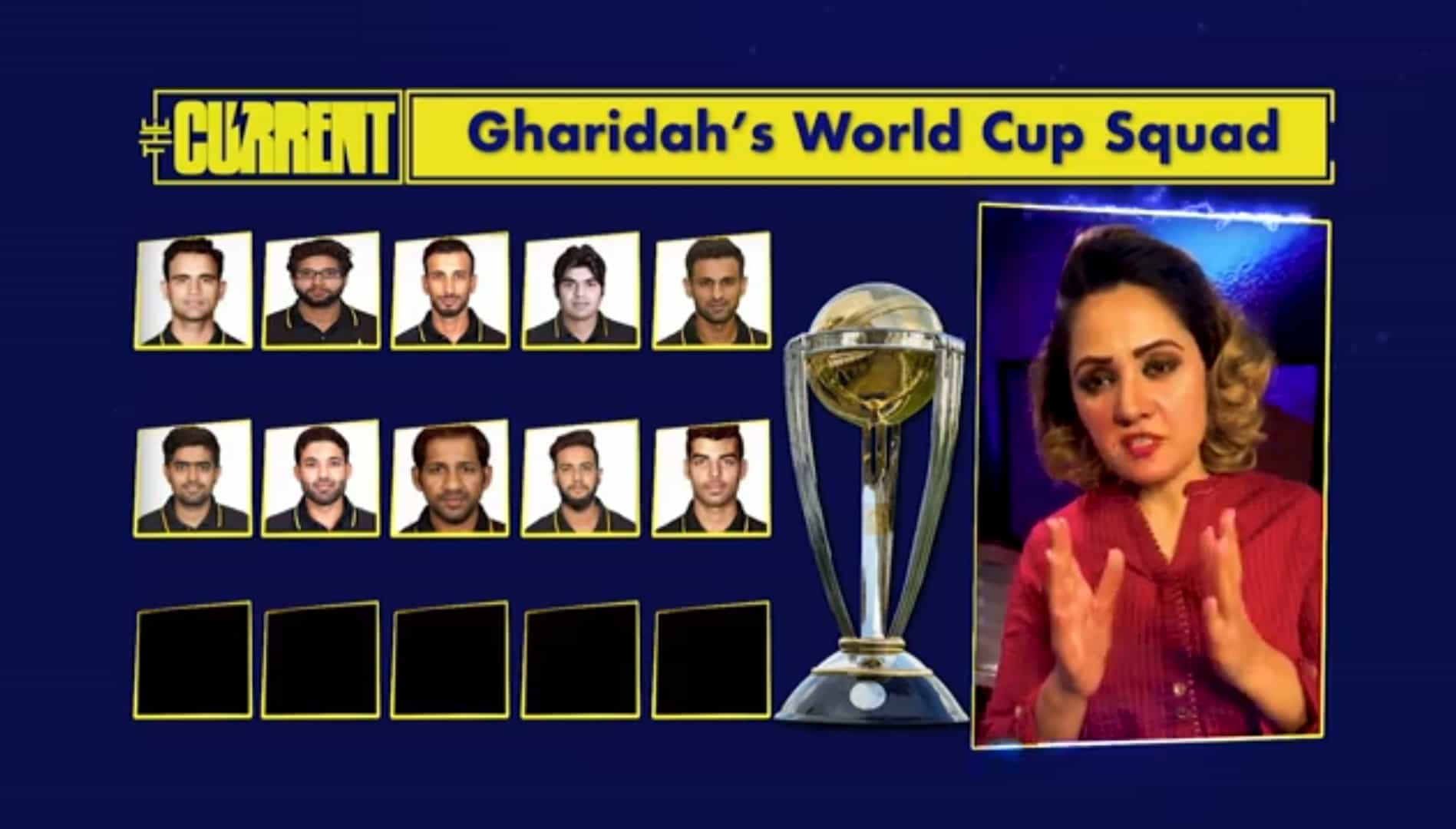 CWC’19: Gharidah Farooqi’s World Cup squad