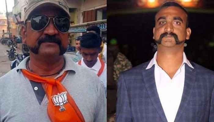 ‘IAF pilot Abhinandan’ spotted urging Indians to vote for Modi’s party﻿
