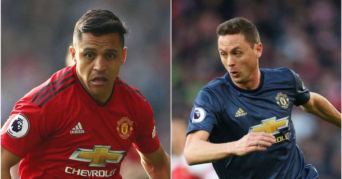 Sanchez, Matic named in Manchester United squad for Barcelona clash
