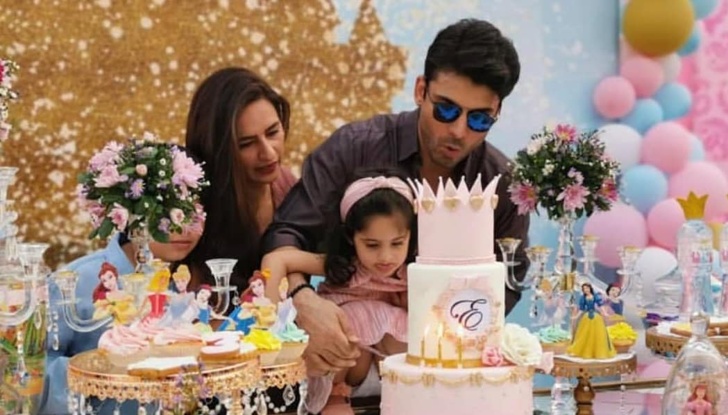 PICTURES: Fawad Khan celebrates daughter’s third birthday