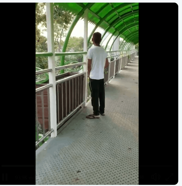 Boy in Lahore performing an indecent act caught on video