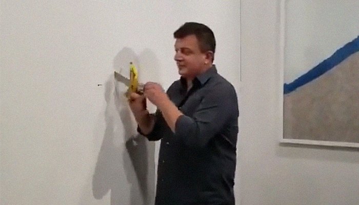 Man eats $120,000 piece of art