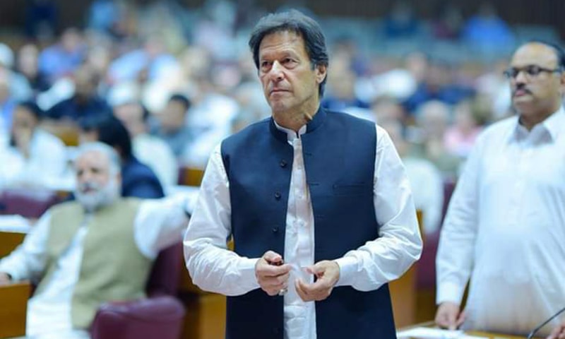 Video: PM Khan loses his way in Parliament