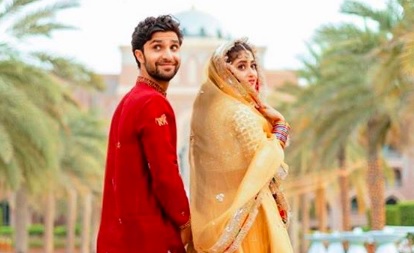 Unseen pictures from Ahad Raza Mir and Sajal Aly’s wedding