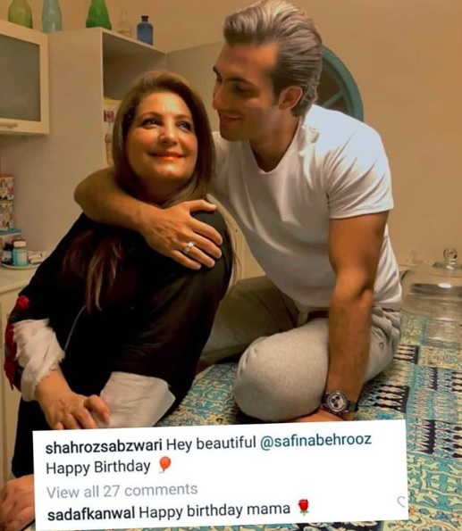 Zara Noor Abbas steps in to defend Sadaf Kanwal for her comment on Shahroze Sabzwari’s photo