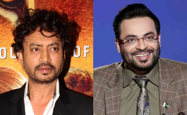 VIDEO: Aamir Liaquat jokes about Irrfan Khan’s death on TV
