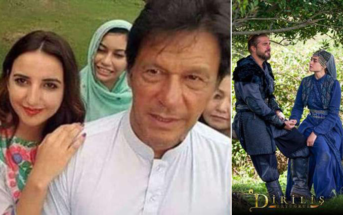 VIDEO: Hareem Shah ready to play Halime Sultan if Prime Minister Imran Khan plays Ertugrul