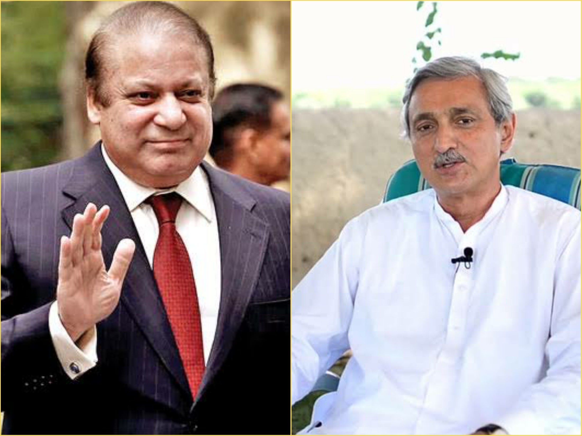 Tareen meets Nawaz in London while not on talking terms with Imran?