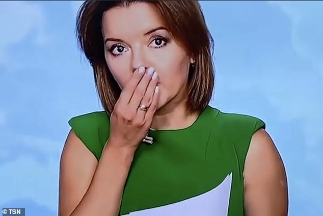 VIDEO: News anchor stays calm as she loses a tooth live on TV