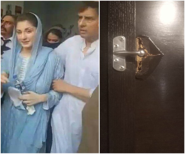 Karachi police break into Maryam’s hotel room to arrest Safdar