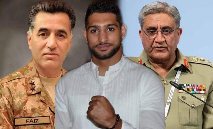 Boxer Amir Khan calls army ‘backbone’ of Pakistan, declines to join politics