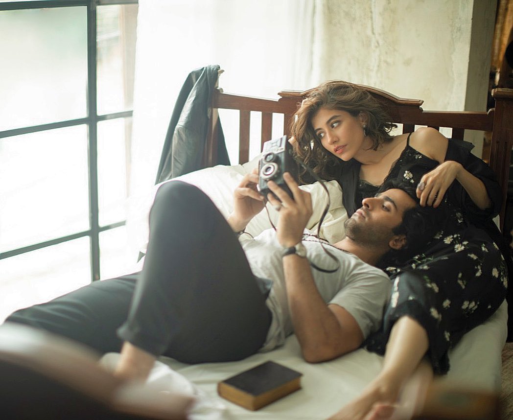 Syra Yousuf, Sheheryar Munawar turn up the heat with their latest photoshoot