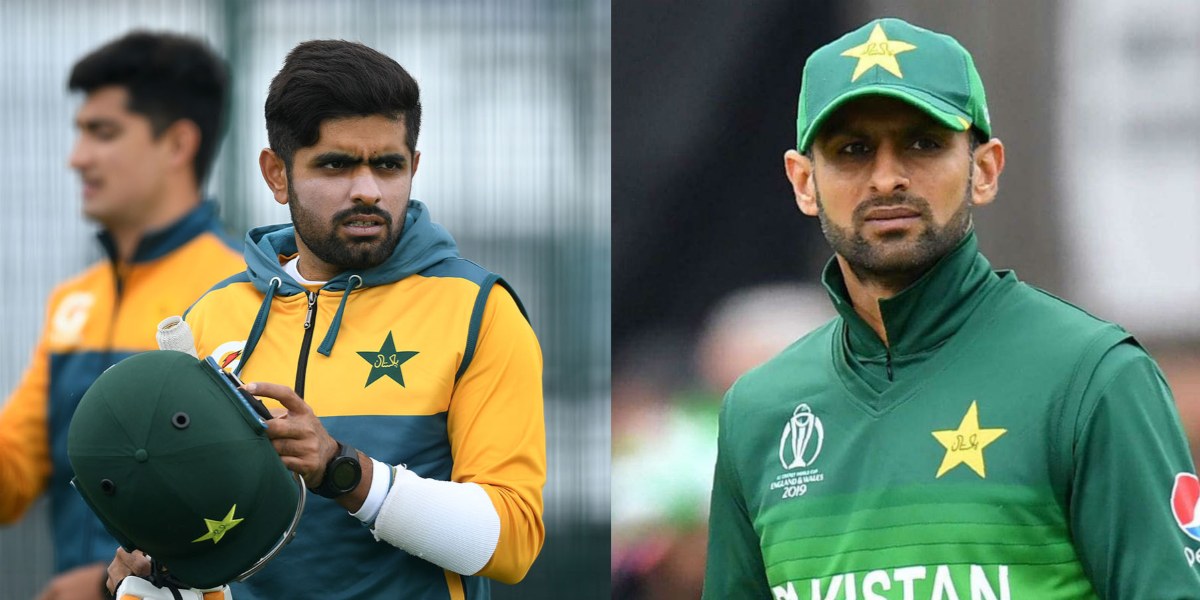 Babar Azam hits back at Shoaib Malik on team selection criticism
