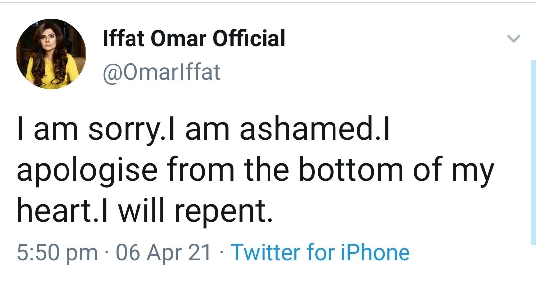 Iffat Omar apologises for jumping queue to get vaccinated