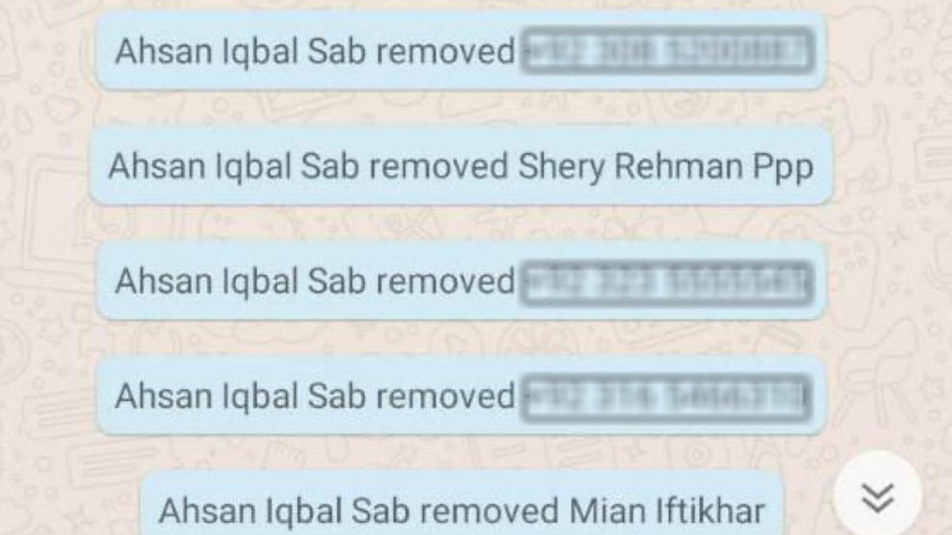 Friendship ended with PPP? PDM removes party leaders from WhatsApp group