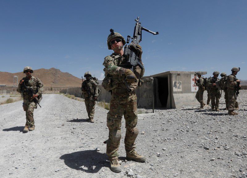 Top U.S. commander in Afghanistan says steps to end military mission launched
