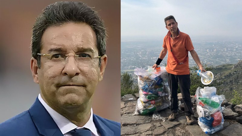 Wasim Akram ’embarrassed’ as British High Commissioner picks trash in Islamabad