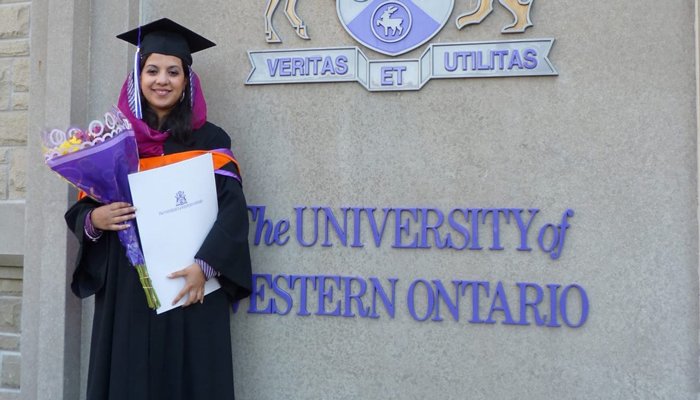 Canadian university announces scholarships in honour of Pakistani family