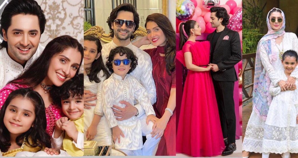 Ayeza Khan, Danish Taimoor celebrate their Eid with family
