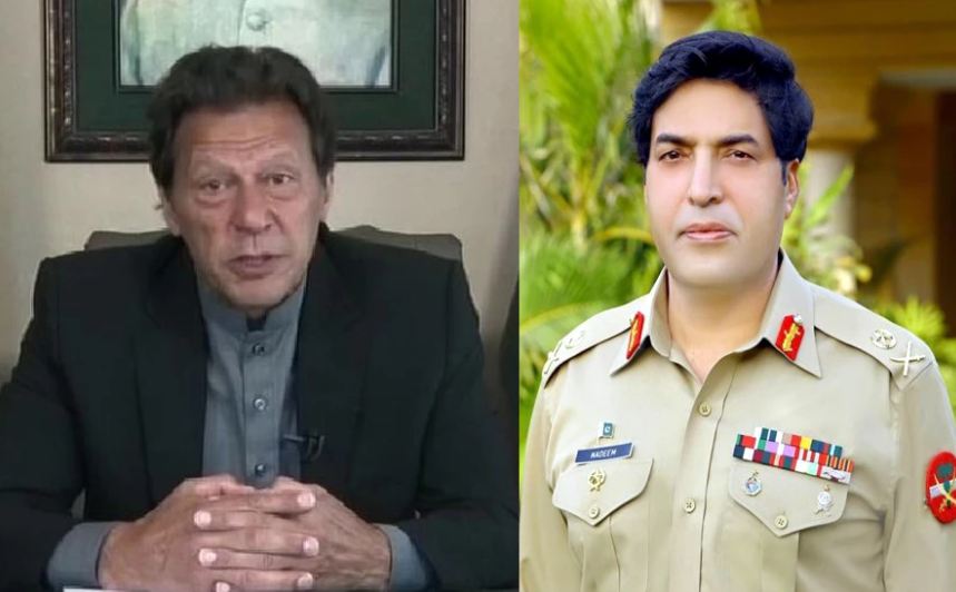 PM Imran Khan meets Lt Gen Nadeem Ahmed Anjum