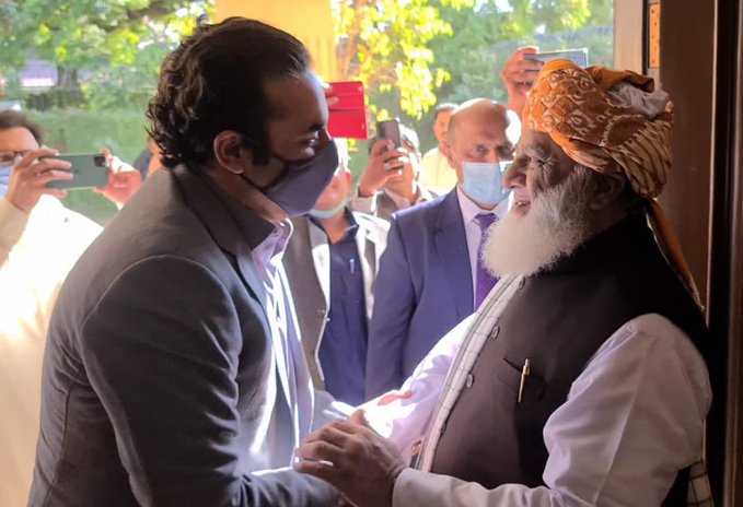 Bilawal Bhutto meets Maulana Fazlur Rehman