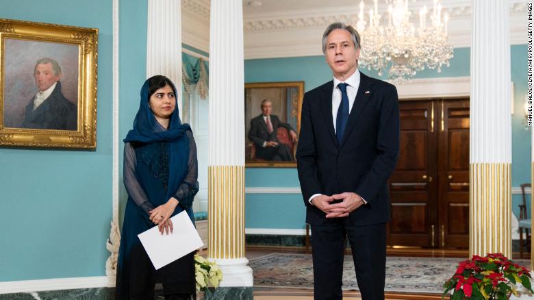 ‘Thank you Malala for all that you do,’ US State Department