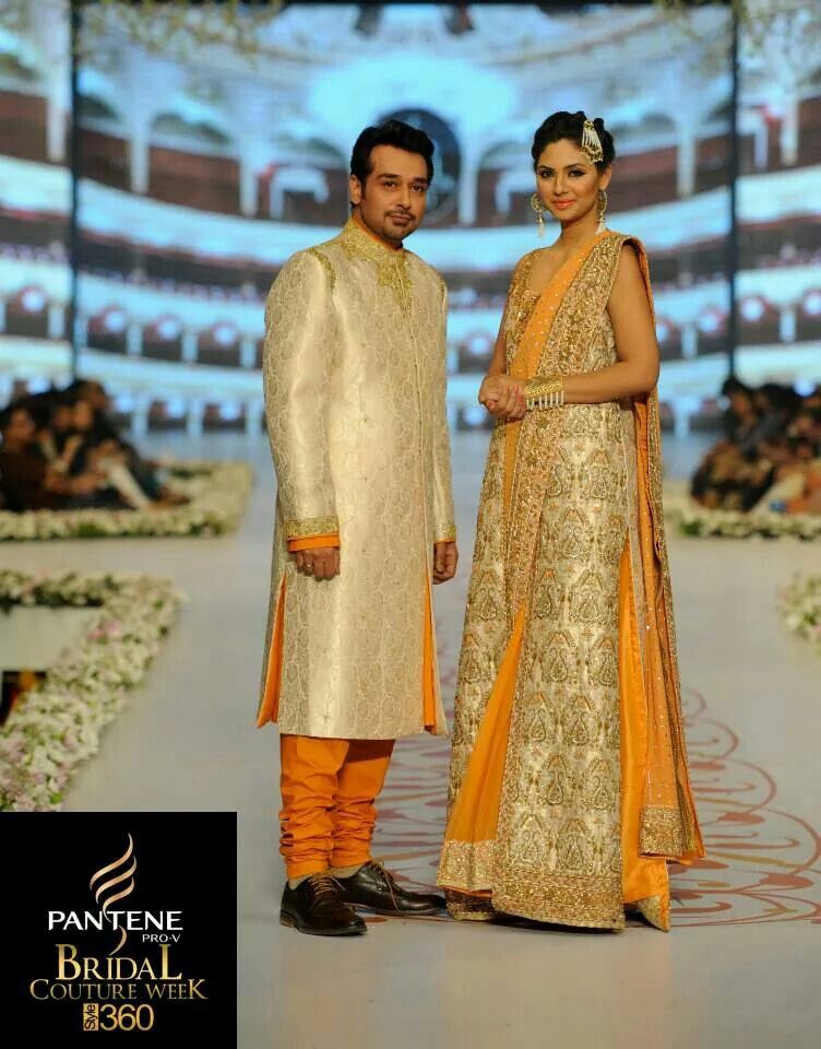 Faisal qureshi & sunita marshal | Pakistan fashion week, Bridal couture week, Asian bridal wear