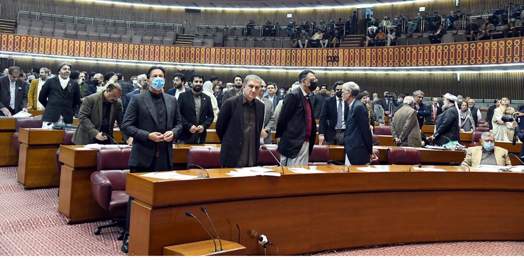 Finance minister says no option but to ask for IMF’s help, NA passes mini-budget