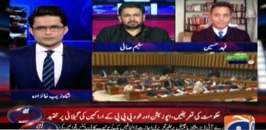 Zardari, Nawaz, Maulana have all been ruined by one man: Saleem Safi