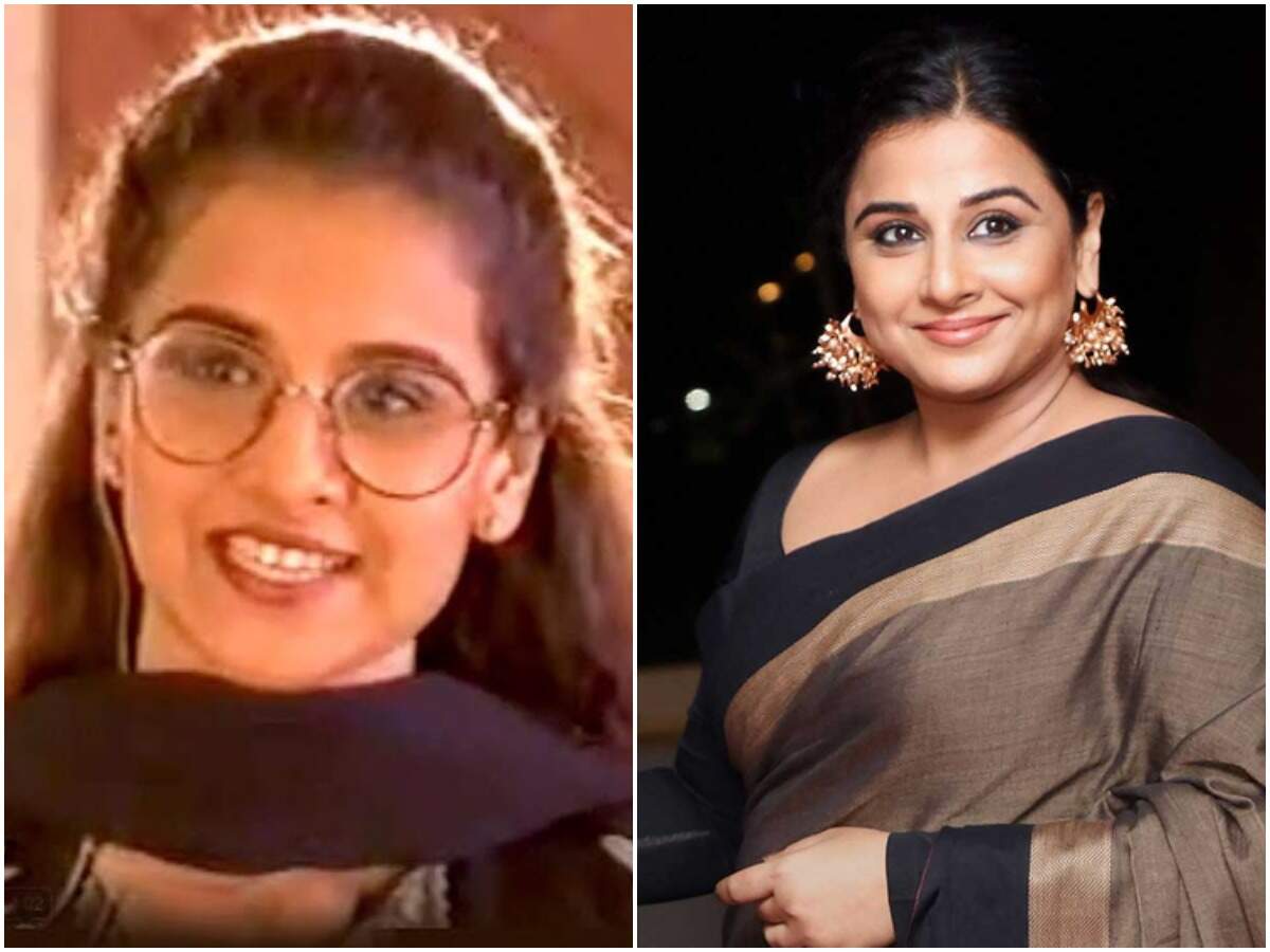 Tuesdaytrivia: Did you know Bollywood actress Vidya Balan was in TV show Hum Paanch? - Times of India