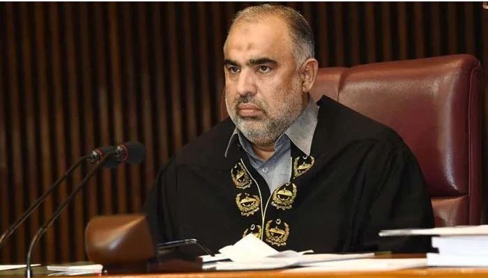 Speaker Asad Qaiser is ‘Imran Khan’s stooge’, says Opposition after Qaiser adjourns NA session till Monday