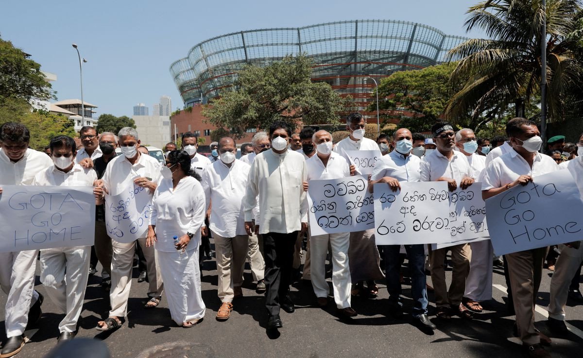 Amid spiralling out crisis: Sri Lankan opp threatens govt of no-confidence motion