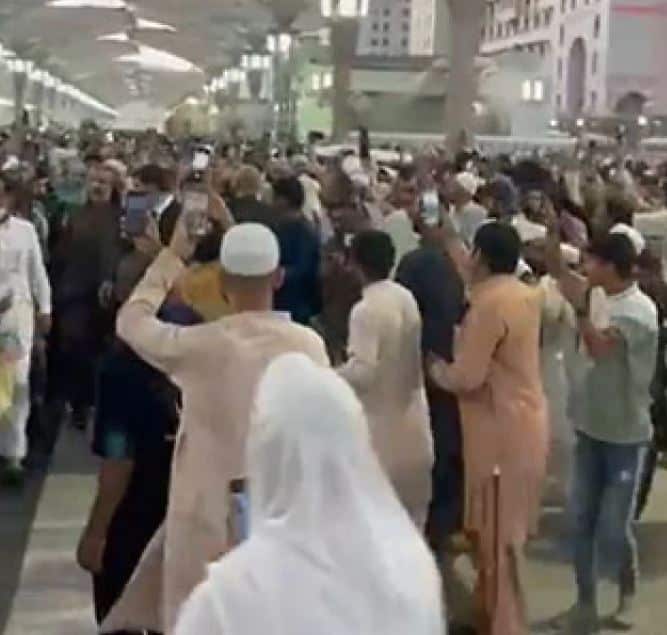 Saudi court jails man for recording Masjid-e-Nabawi incident