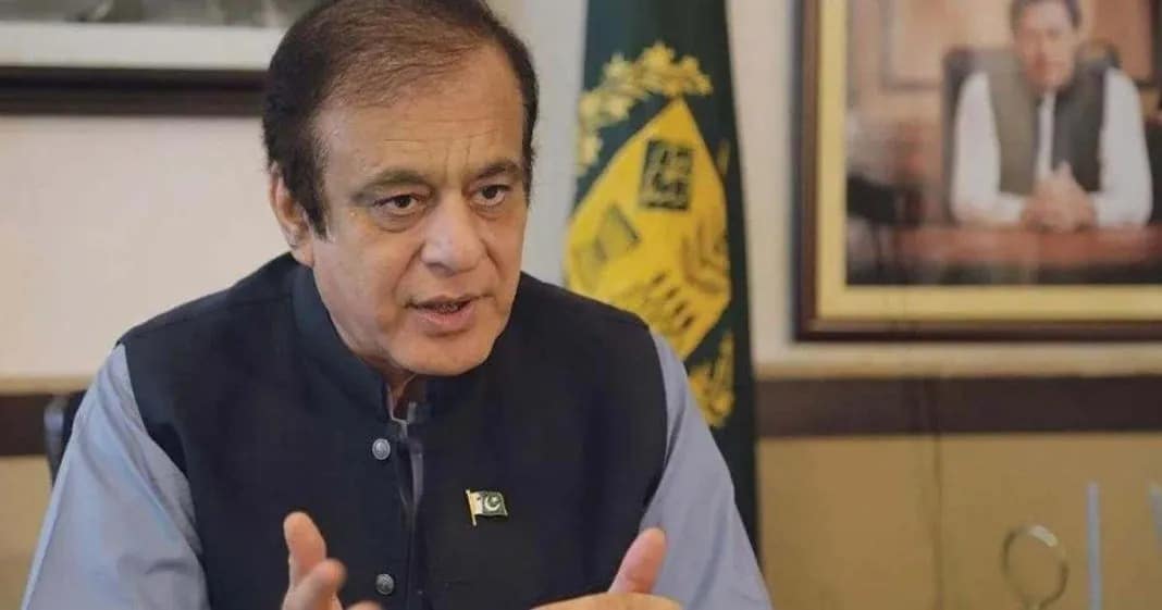 PTI Shibli Faraz questions Noor Alam Khan’s presence in meeting