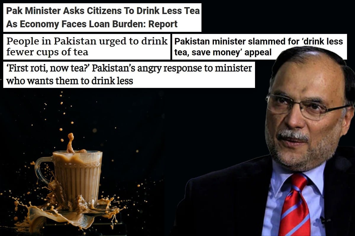 Ahsan Iqbal’s remarks about cutting down chai consumption make international headlines