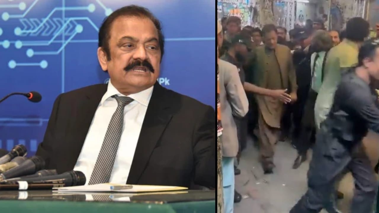 ‘Workers ko kaha hai ke Imran Khan ko dekh kar gharri chor, Toshakhana chor ke naray lagaayein’: Rana Sanaullah