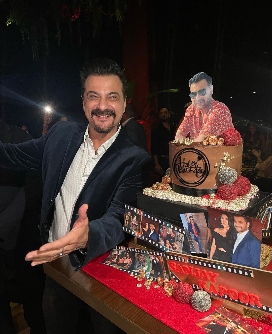 Atif Aslam And Sara Bharwana Attend Sanjay Kapoor's Birthday In Dubai