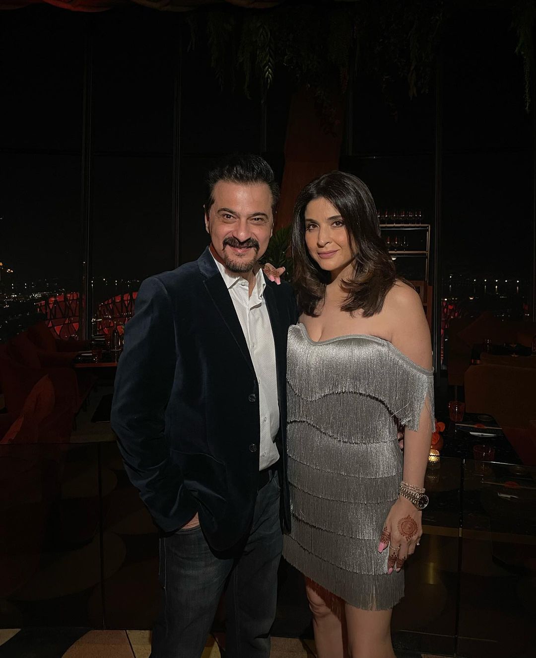 Atif Aslam And Sara Bharwana Attend Sanjay Kapoor's Birthday In Dubai