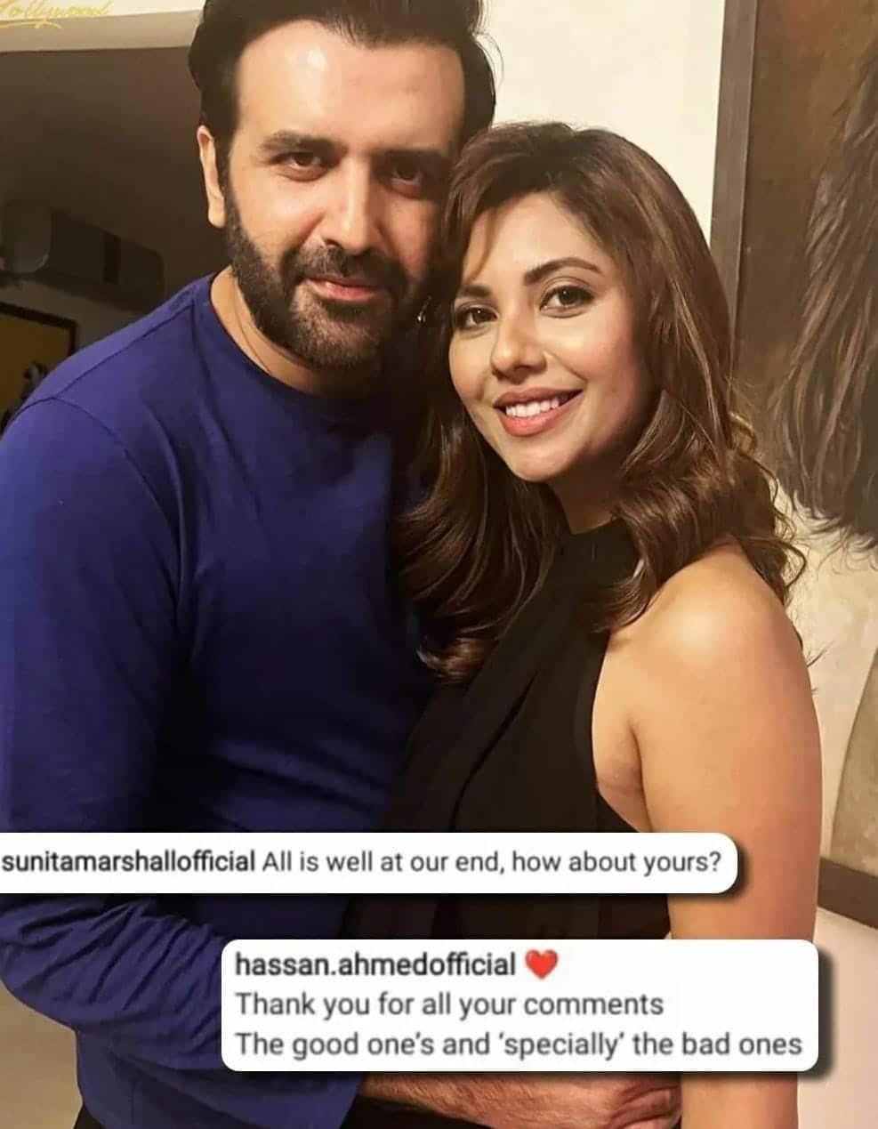 Sunita Marshall, Hassan Ahmed break silence over separation speculation