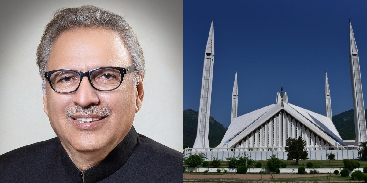 Explain restrictions on women praying inside mosque, President Alvi asks Faisal Mosque administration