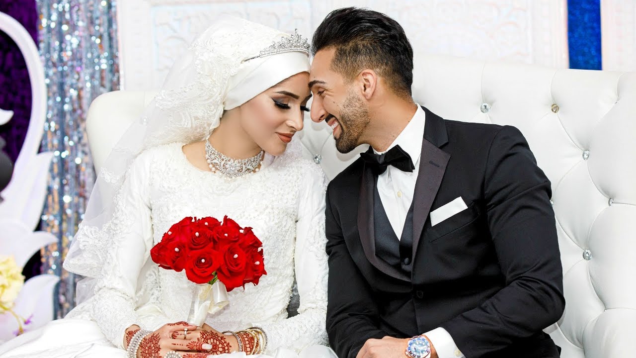SHAM & SAHER | Official Wedding Reception - YouTube
