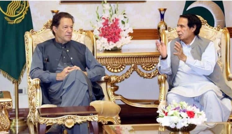 ‘Naked fascism’: Khan condemns repeated police raids on Pervaiz Elahi’s home