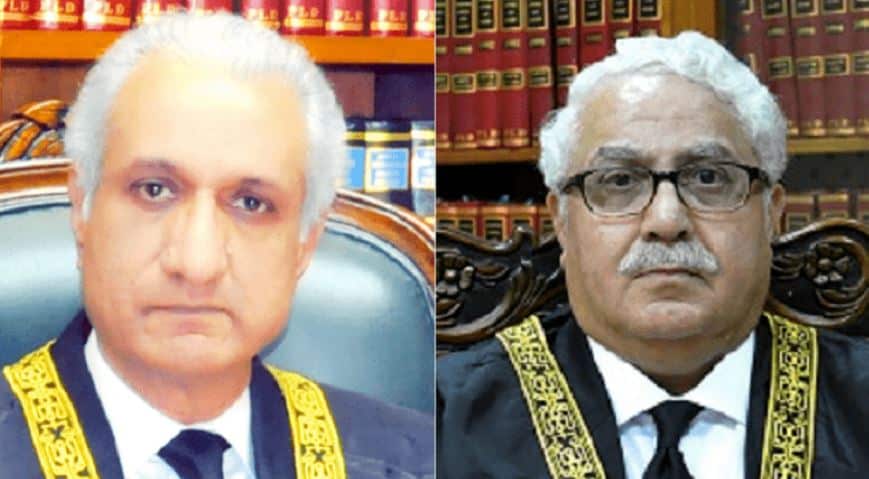 PPP, PML-N, JUI-F request SC to constitute full bench minus judges Ijaz ul Ahsan, Mazhar Naqvi