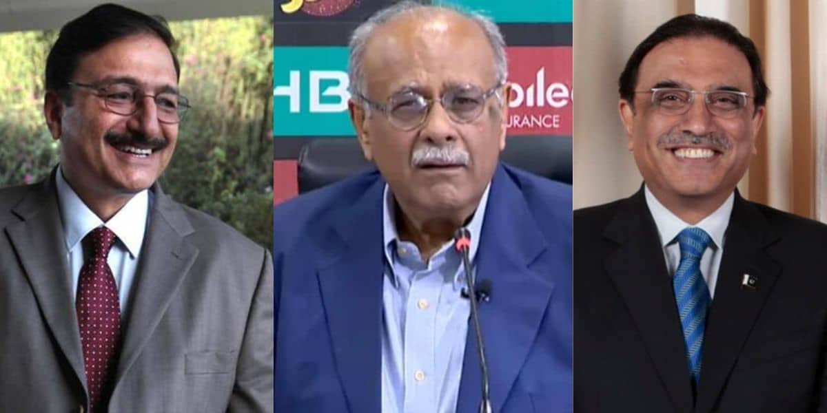 Najam Sethi withdraws from chairmanship of PCB