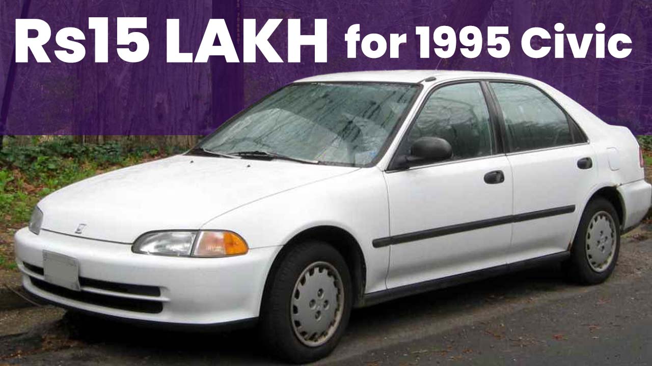 Rawalpindi man lists nearly 30-year-old Honda Civic for sale at Rs1.5 million, says ‘it’s worth it’