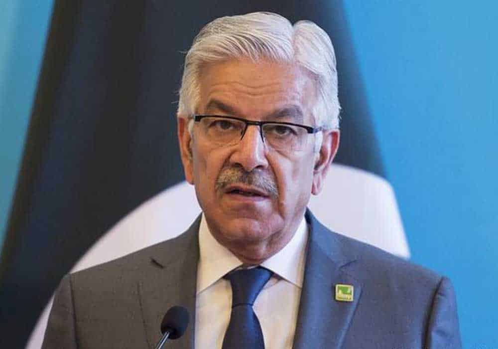 Shehbaz, Dar should return to Pakistan immediately, says Khawaja Asif