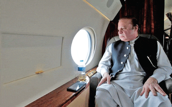 Chartered plane booked for Nawaz Sharif’s return on October 21
