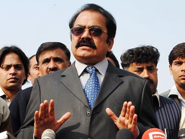 Rana Sanaullah thinks MQM-P will help PLM-N get up to four seats in Karachi