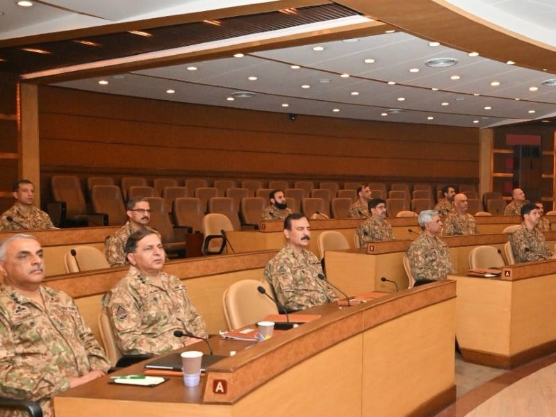 ‘Necessary support will be extended to Election Commission of Pakistan,’ Corps Commanders’ Conference