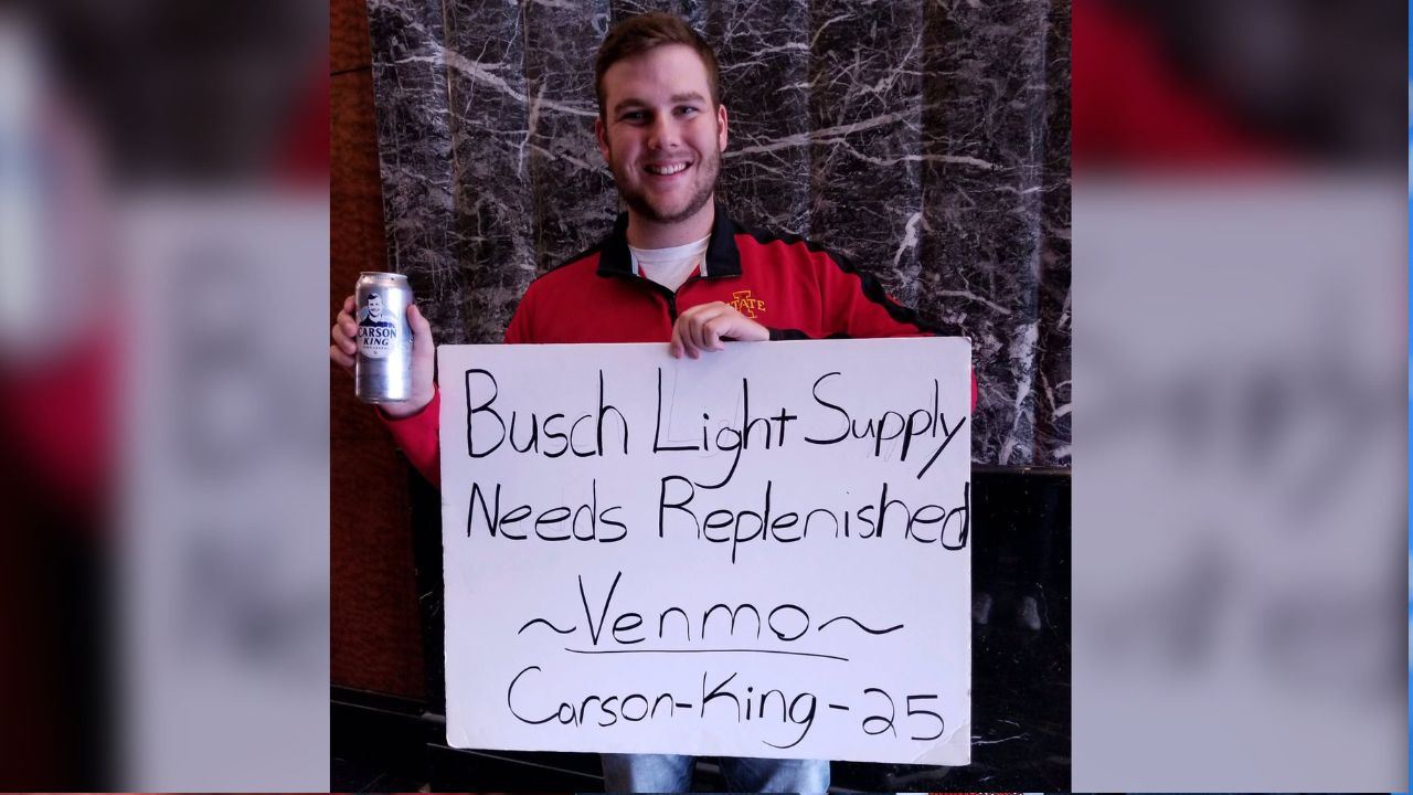 American man asks for beer money, gets million dollars